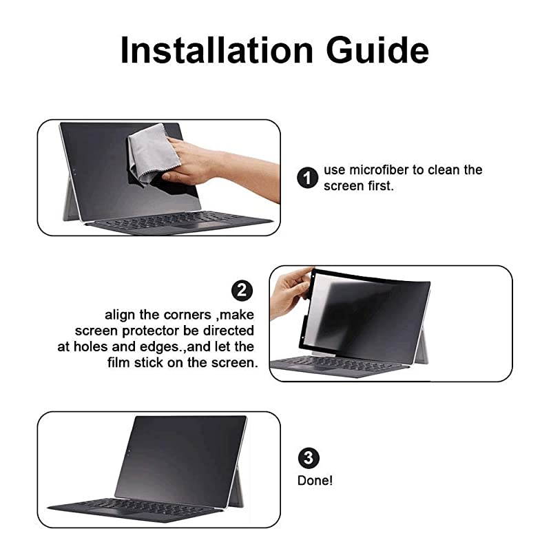 Privacy Screen Protector for ipad 8/7(10.2-inch,2020/2019 Model,8th/7th Generation),Matte PET Film
