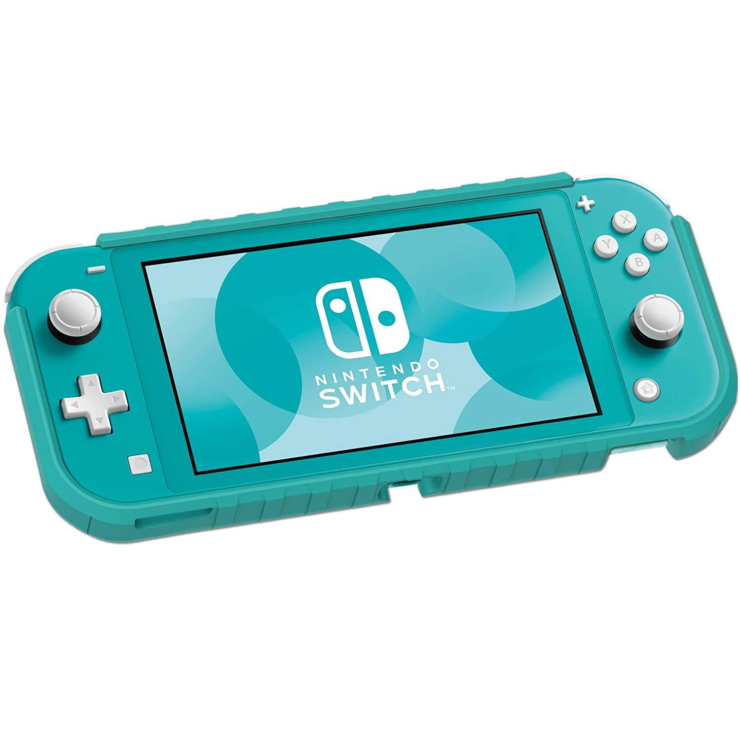 Nintendo Switch Lite Hybrid System Armor (Turquoise) by HORI - Officially Licensed by Nintendo