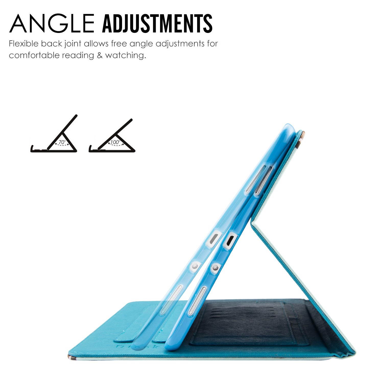 Targus Universal Foliostand Tablet Case for 7-8 Inch Screen, Pink (THD45504US)