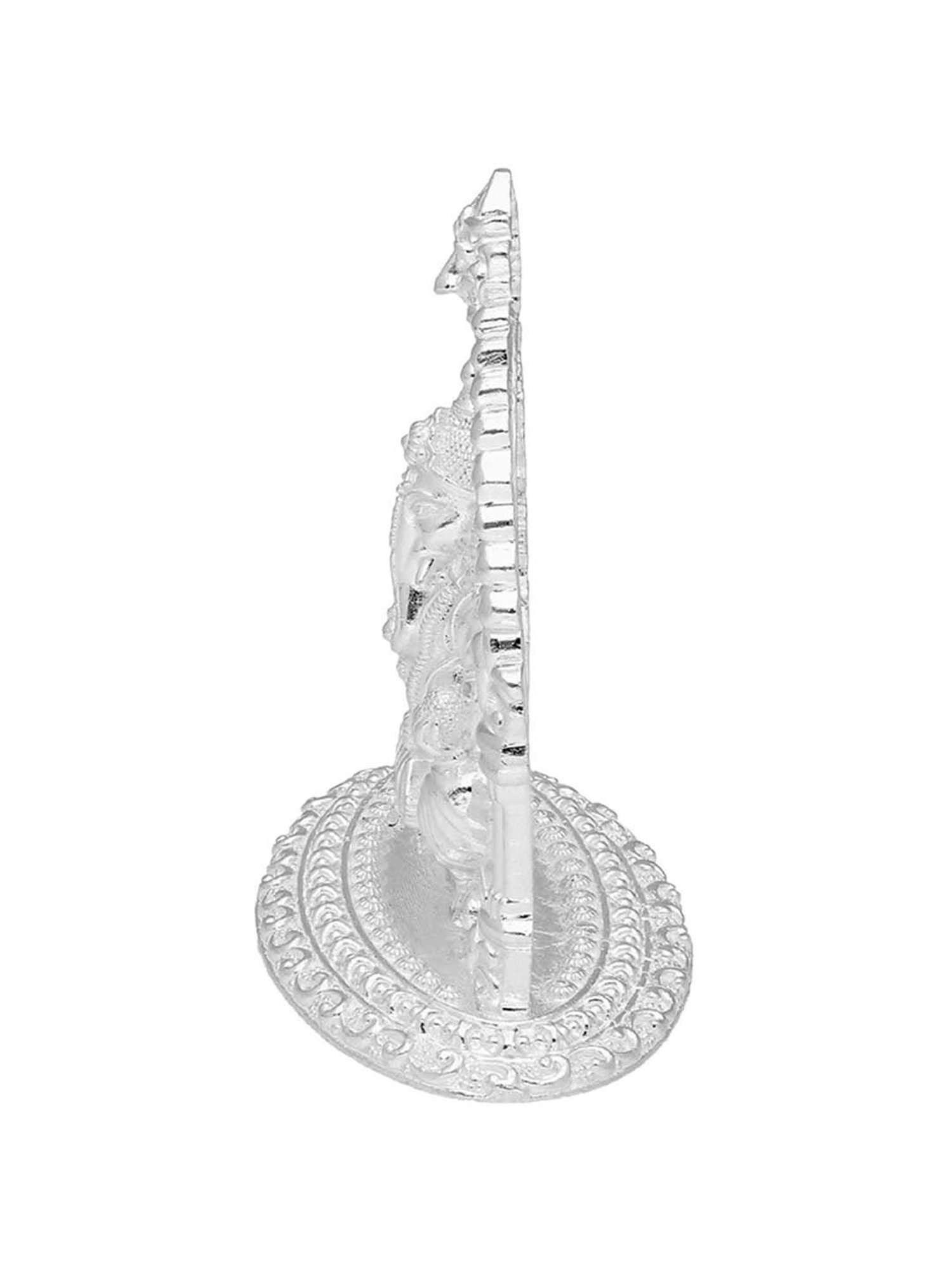 Sri Jagdamba Pearls 0.8 Silver Vishnu Idol