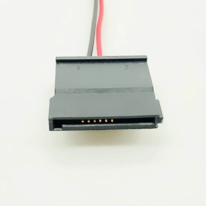 Computer Cables Mini 2Pin to SATA Power Cable Sleeved Cable PC SATA Power Connector SATA Power Adapter Cables 22AWG 15cm