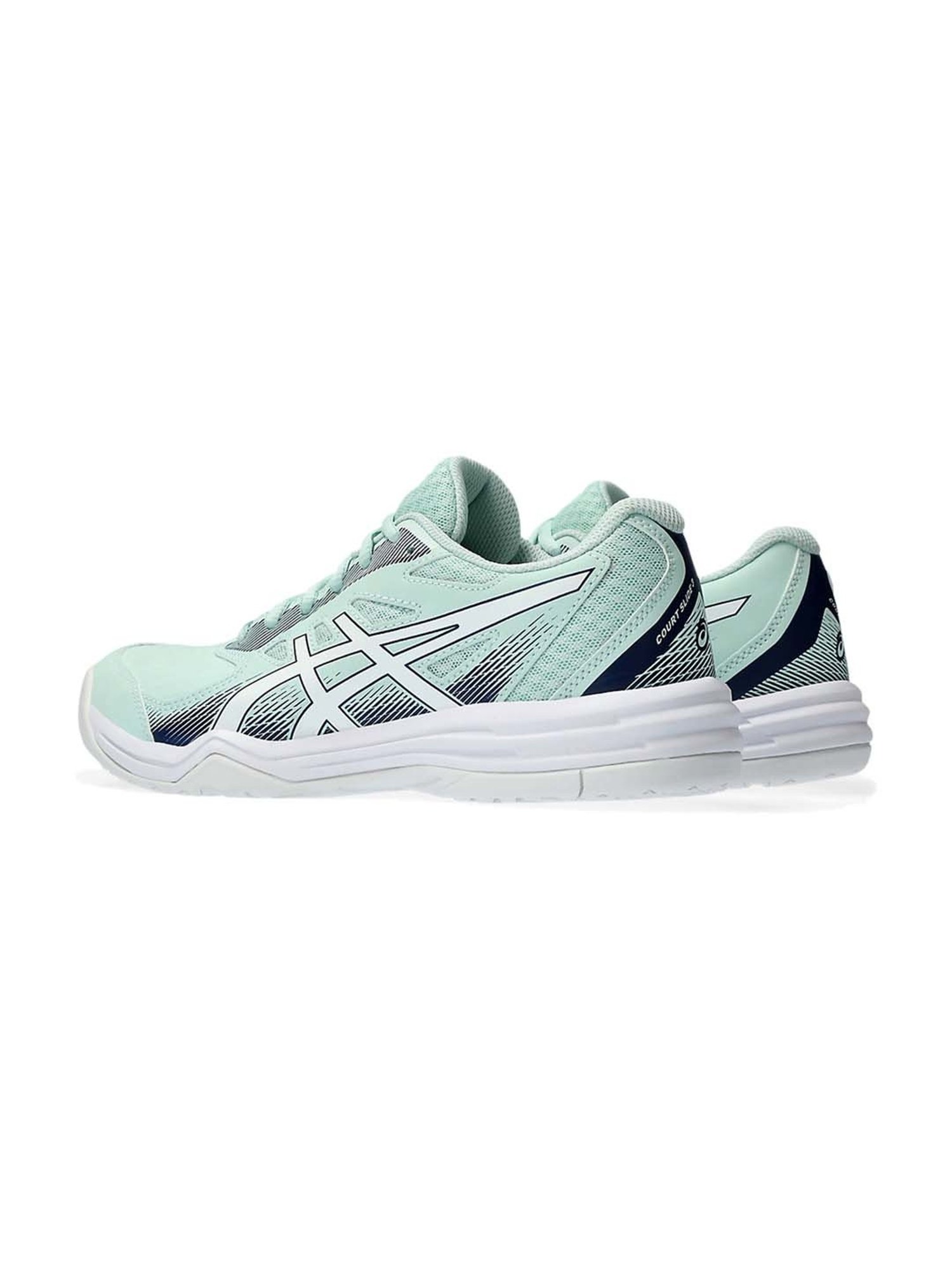 Asics Women's Court Slide 3 Pale Blue Tennis Shoes