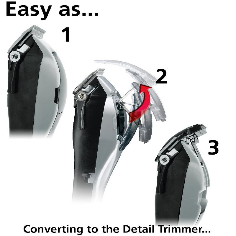 Wahl Clip n Groom Men's Haircut Kit with Built in Finishing Trimmer - 79900-1701