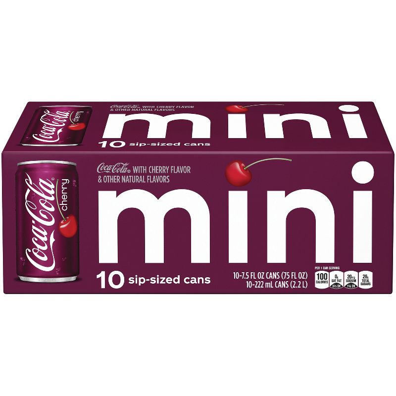 Coca-Cola Cherry - 10pk/7.5 fl oz Mini-Cans