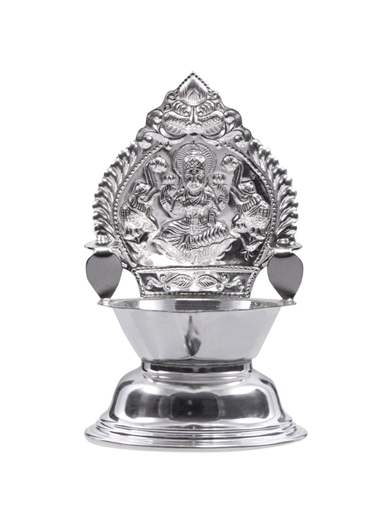 Joyalukkas 92.5 Sterling Silver Diya Stand - 75.18 gm