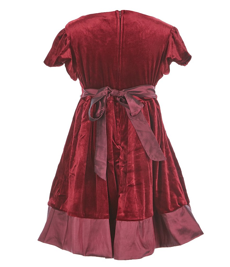 Us Angels Big Girls 6-14 Sleeveless Madison Embroidered Horsehair Communion Dress