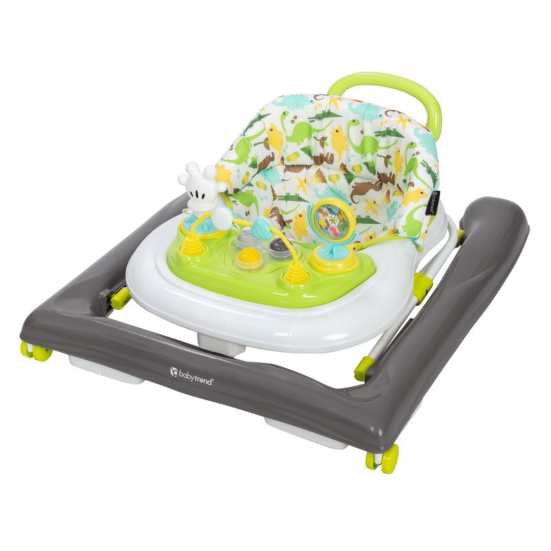 Baby Trend 4.0 Activity Walker with Walk Behind Bar - Dino buddies