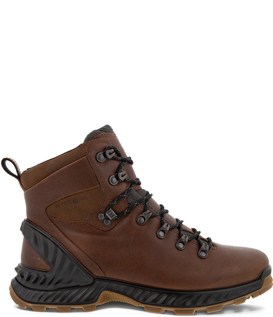 ECCO Men's Exohike Mid Hydromax Lace-Up Water Resistant Hiking Boots