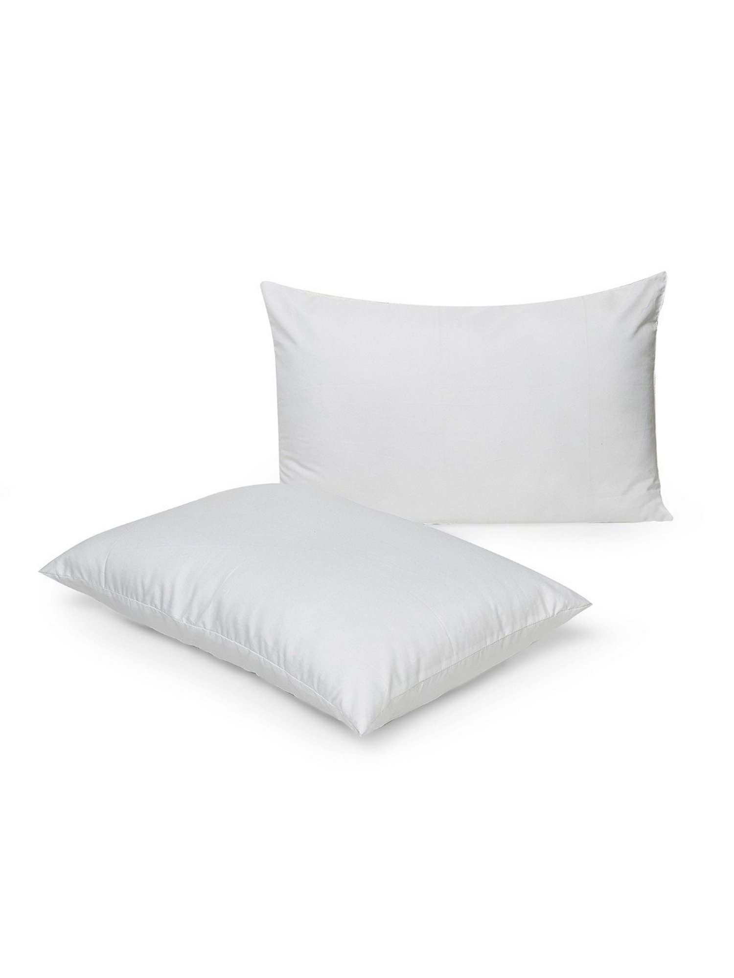 Welspun Easy Sleep White Microfibre Pillow Filler Set of 2