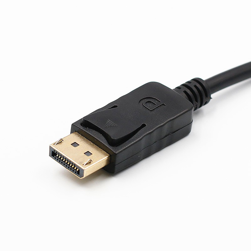 DisplayPort to VGA DVI HDMI Video Converter - Black