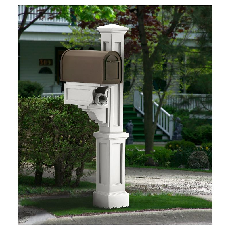 Step2 583799 Locking Deluxe Package Parcel Mail Delivery Box Plastic, Black