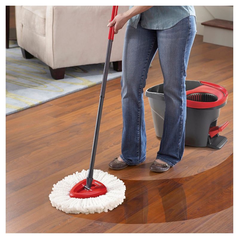 O-Cedar EasyWring Spin Mop Refill - White