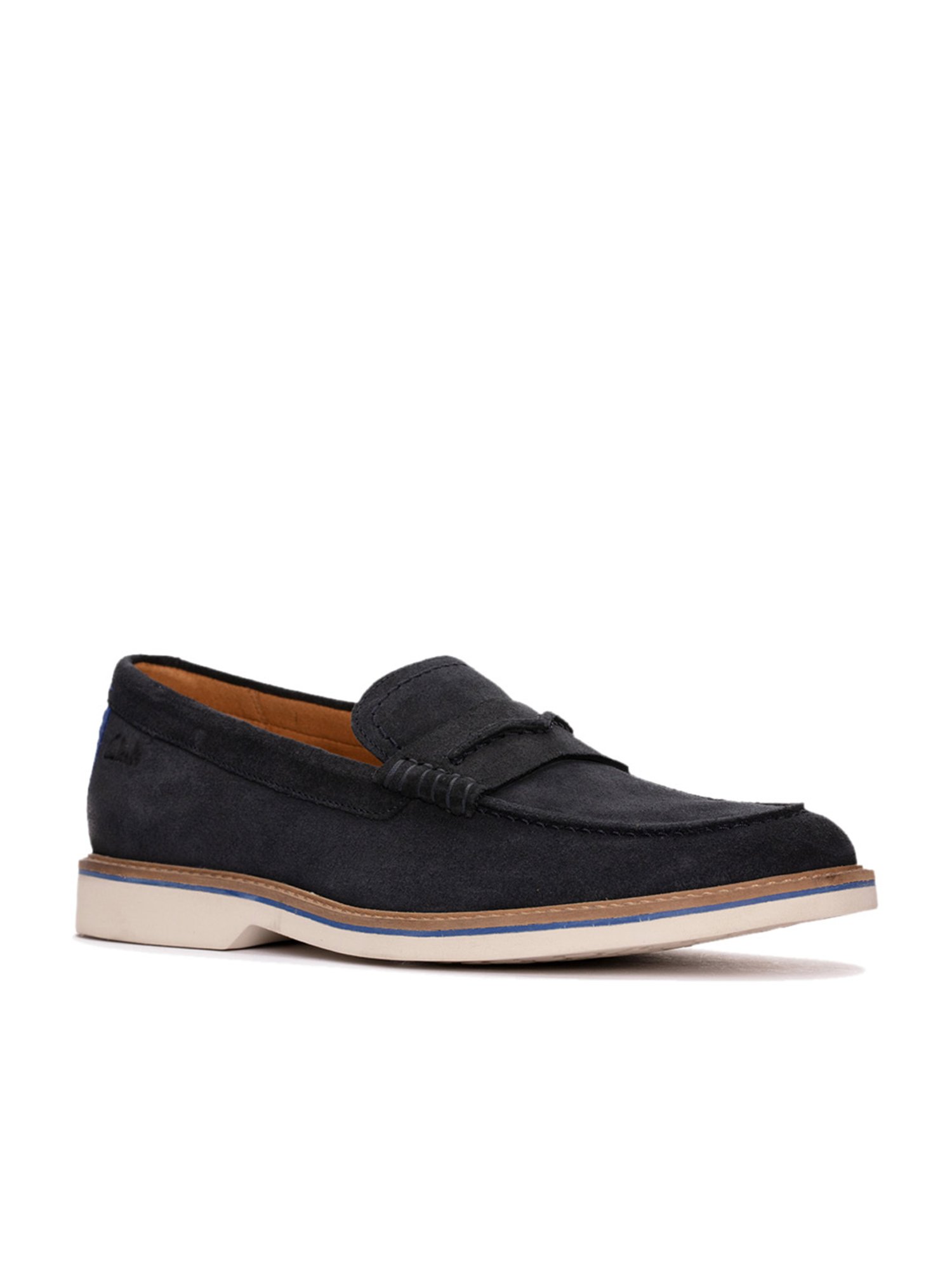 Clarks Men's Atticus LTSlip Navy Loafers
