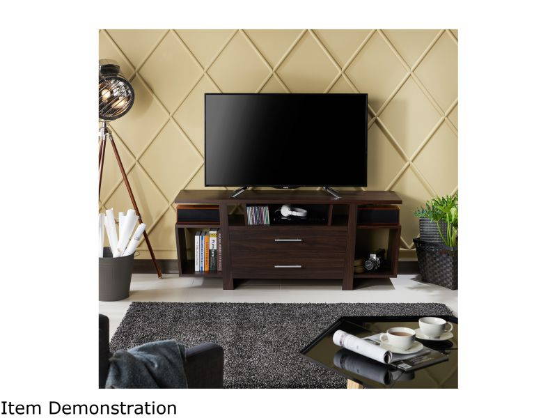 AVF FSL700LUCSW-A 32 - 65" Reflections - Lucerne Curved Pedestal TV Stand