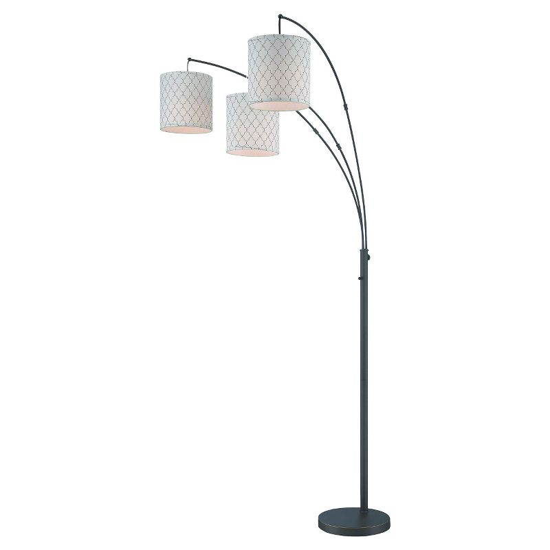 Lite Source Vasanti 3-LT Floor Lamp - Dark Bronze
