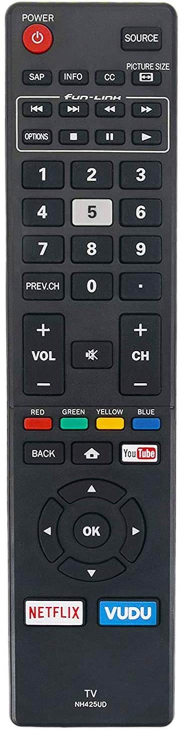 New NH425UD Remote Control Compatible with Magnavox LED LCD Smart TV 43MV347X 55MV387Y 50MV387Y 65MV378Y 43MV347X/F7 55MV387Y/F7 50MV387Y/F7 65MV378Y/F7 55MV346X/F7B 43MV347XF7 55MV387YF7