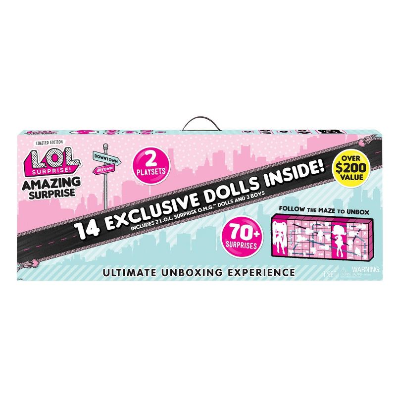 L.O.L. Surprise! Amazing Surprise with 14 Exclusive Dolls and Over 70 Surprises