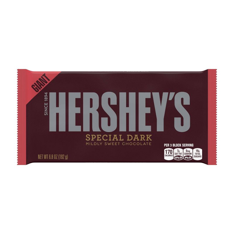 Hershey's Special Dark Giant Bar - 6.8oz