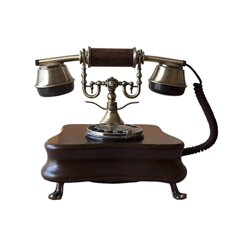 1921 Cable Model B: The Retro Style Wood and Metal Retro Telephone