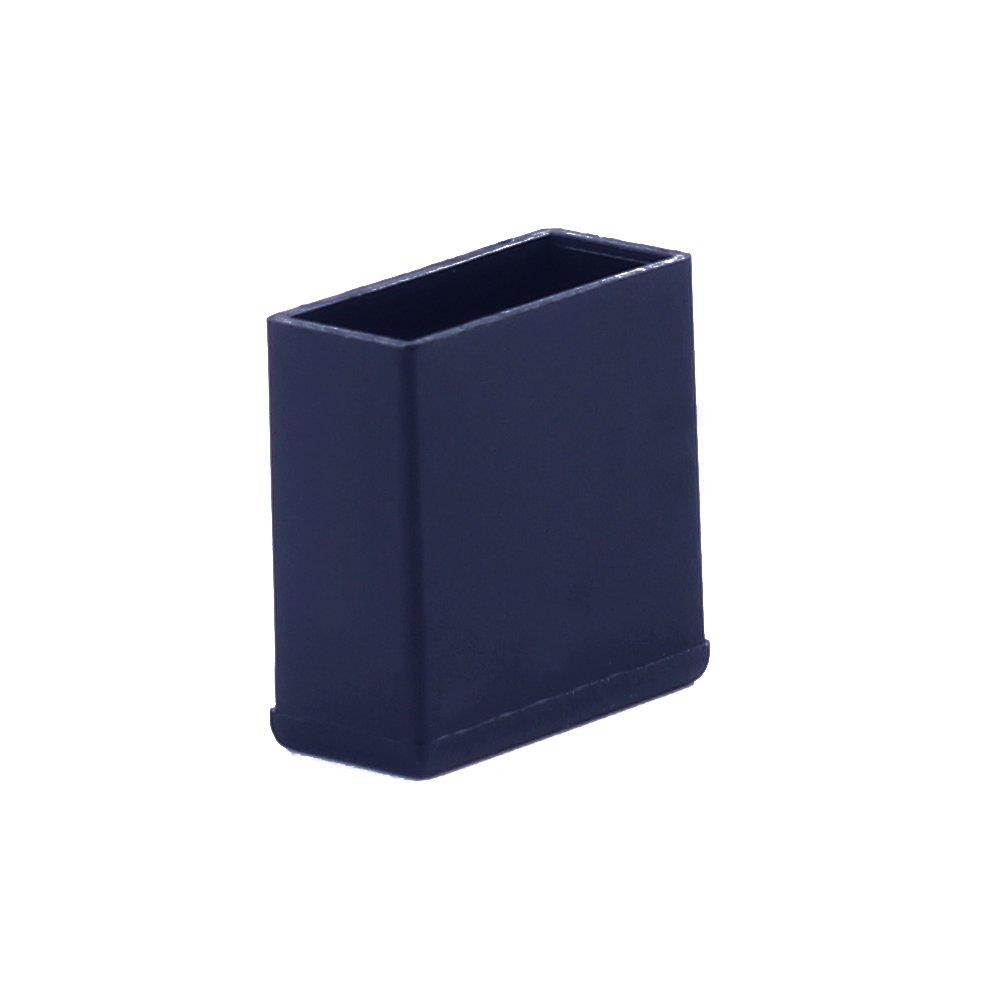 BUSHIBU 20 Pcs Black Clear Plastic USB A Male Anti-Dust Plug Stopper Cap Cover