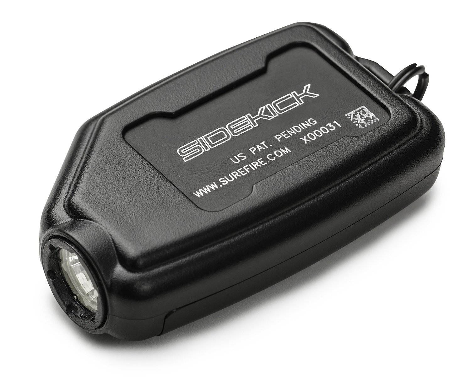 SureFire Sidekick 300-Lumen Ultra-Compact Triple-Output Keychain Light, Black