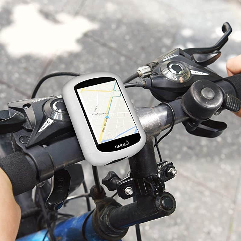 Case Compatible with Garmin Edge 530 - Case Soft Silicone Bike GPS Navigation Protective Cover - Black