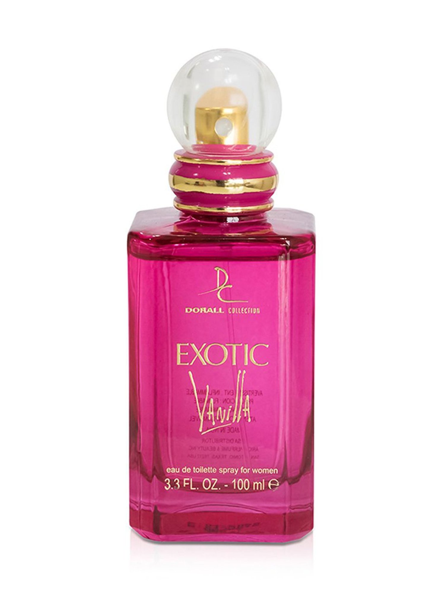 Dorall Collection Exotic Vanilla Eau de Toilette for Women - 100 ml