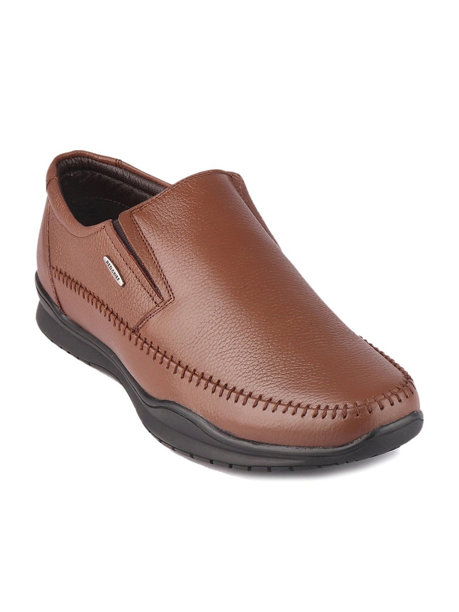 Red Chief Men's Tan Formal Loafers