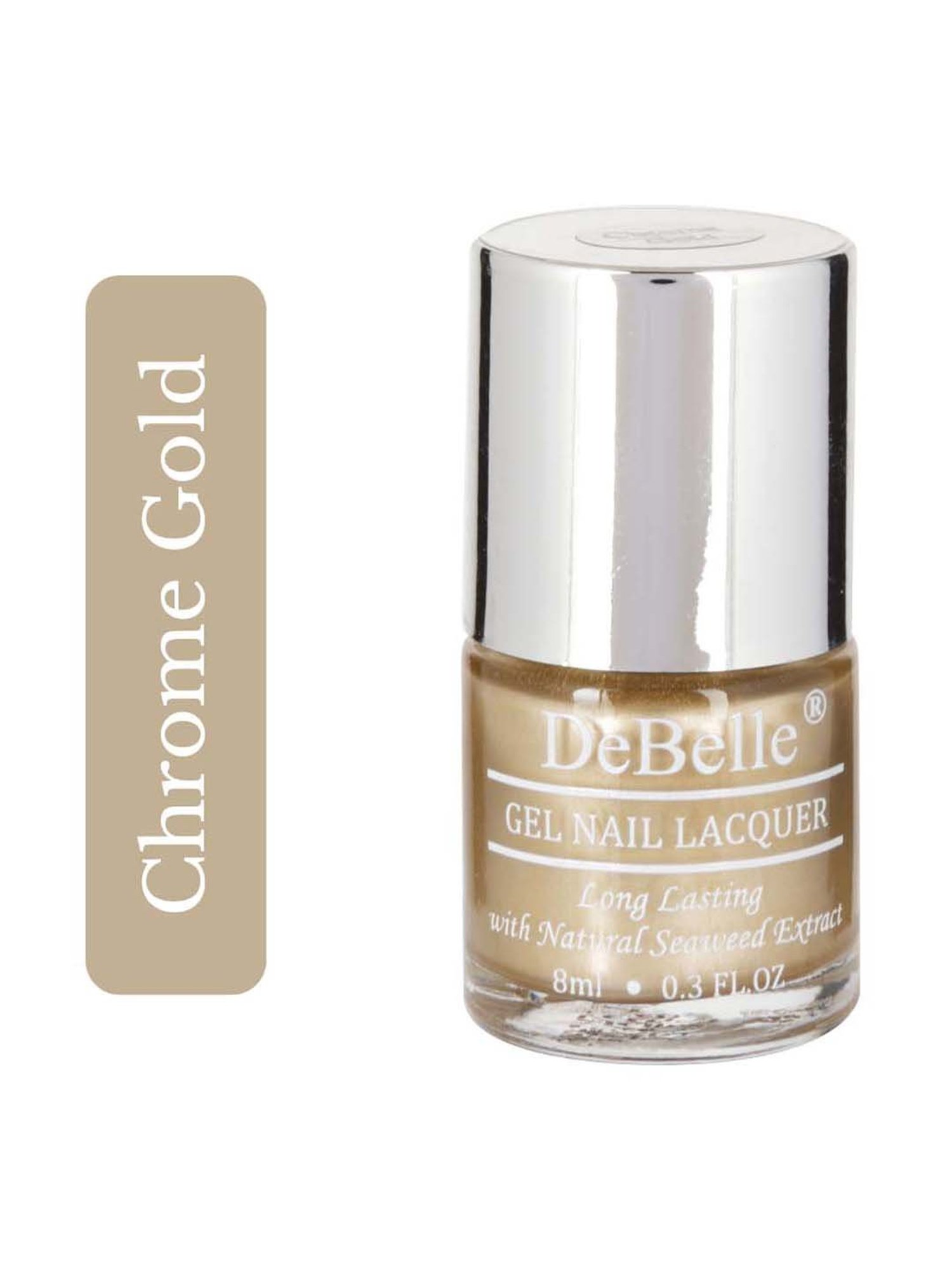 DeBelle Gel Nail Lacquer Chrome Gold - 8 ml