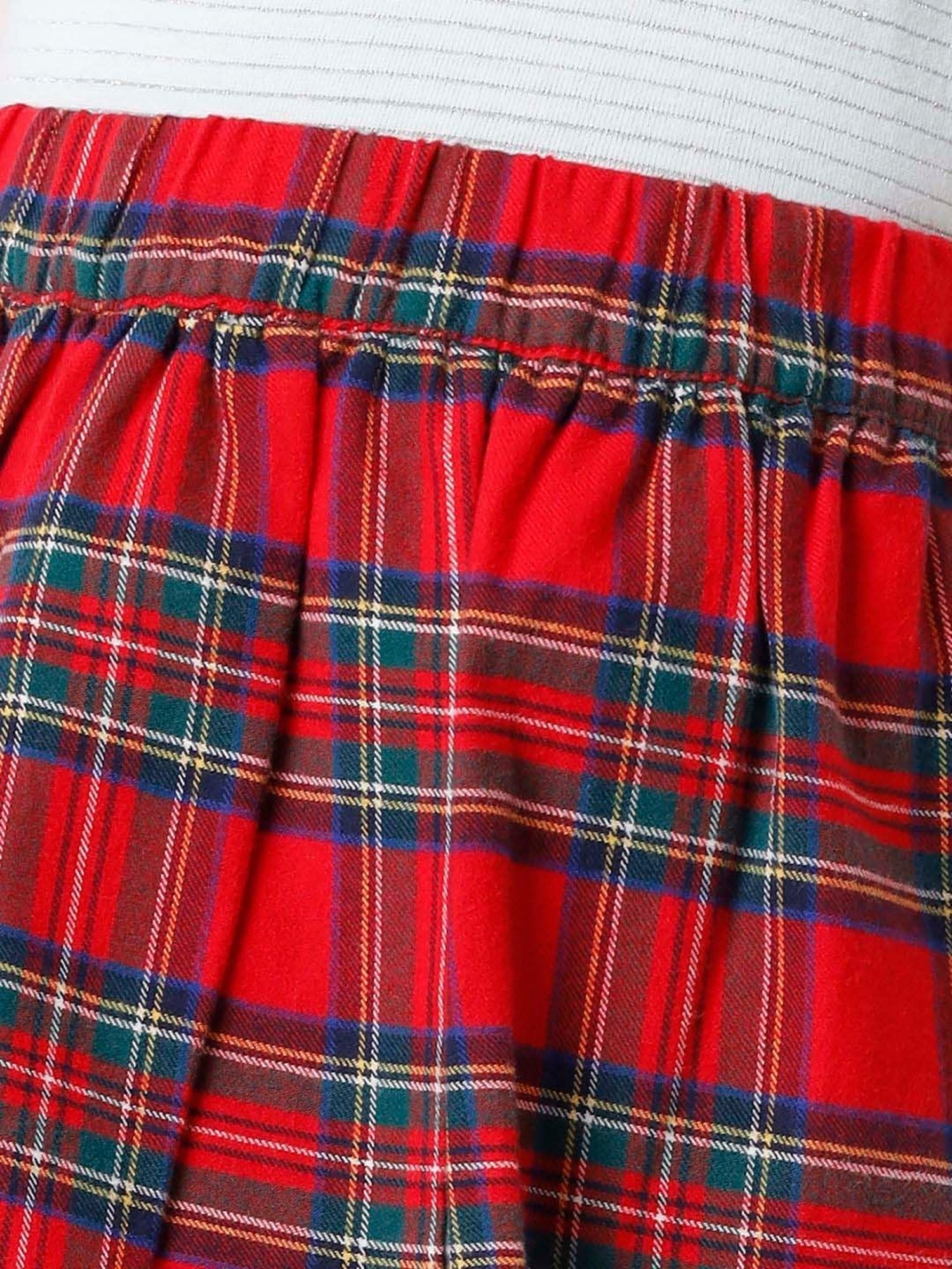 Kate & Oscar Kids Red & Blue Chequered Skirt
