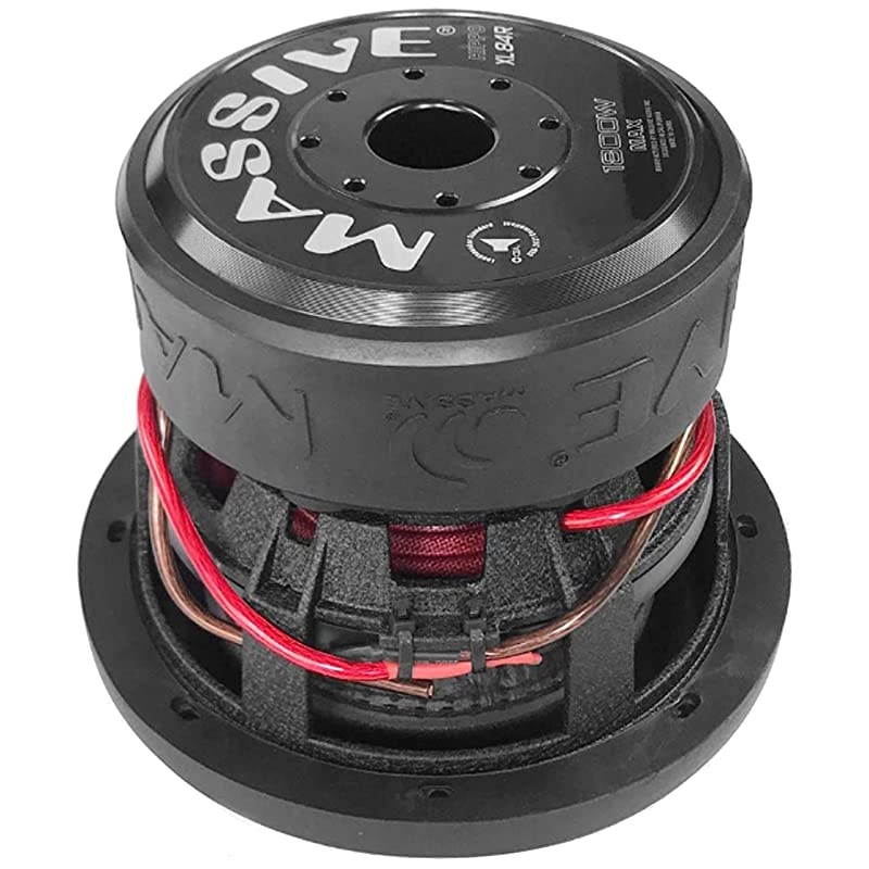Car Subwoofer by  HippoXL64 - SPL Extreme Bass Woofer - 6.5 Inch Car Audio 300 Watt HippoXL Series Competition Subwoofer, Dual 4 Ohm, 2 Inch Voice Coil. Sold Individually
