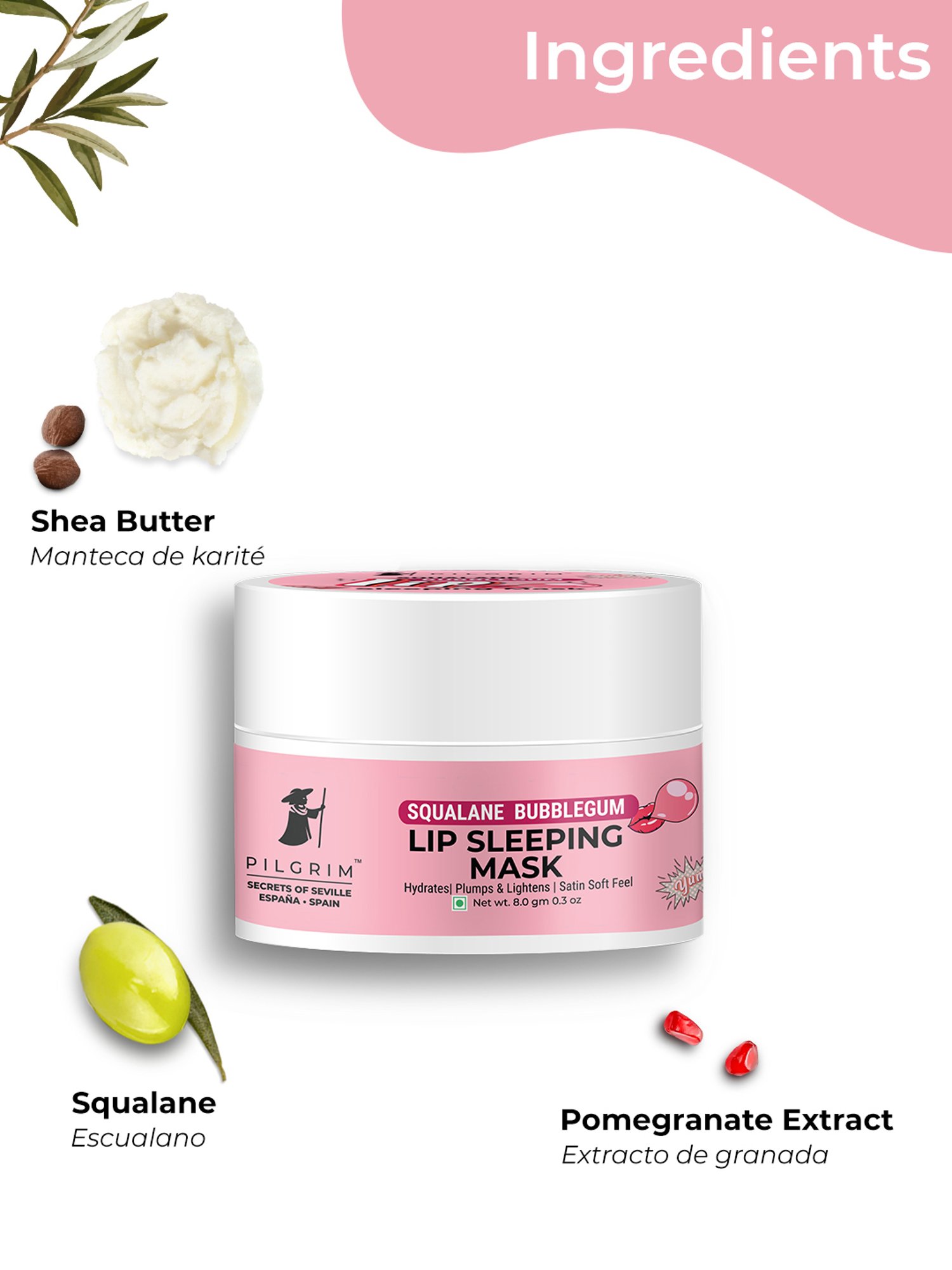 Glowiest Sweet Dreams Green Grape Lip Mask - 20 gm