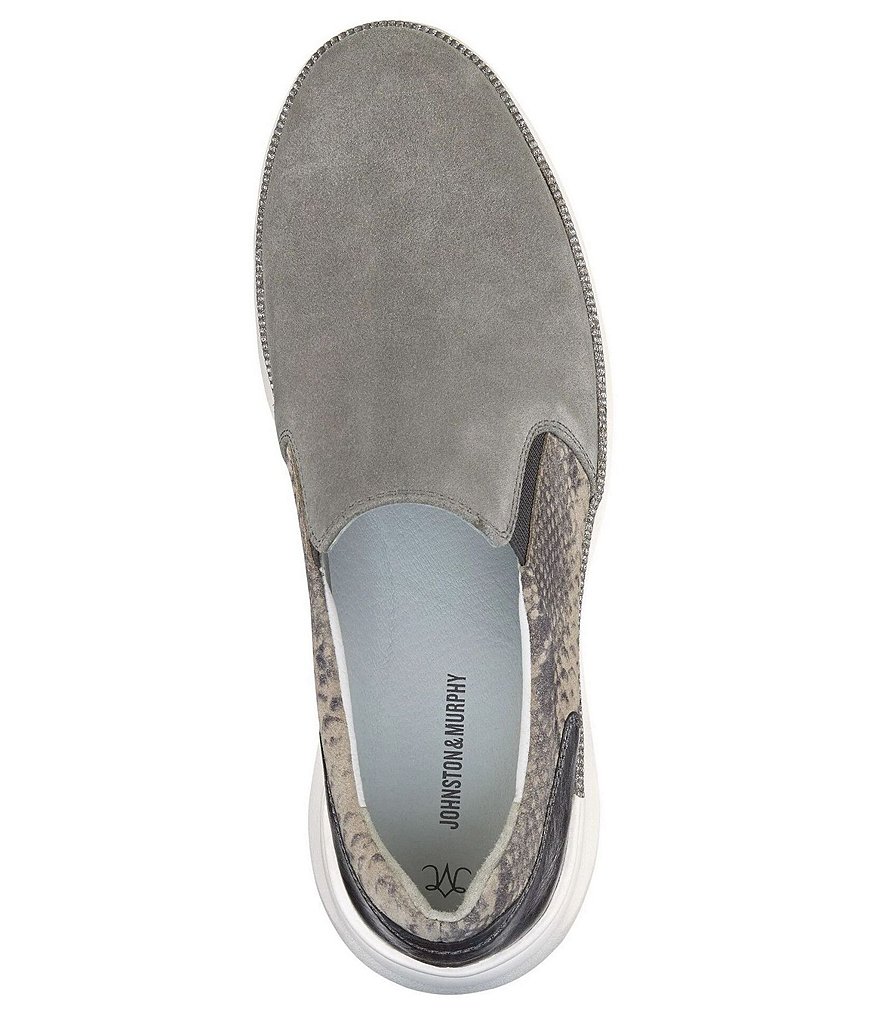 Johnston & Murphy Emery Double Gore Slip-On Sneakers