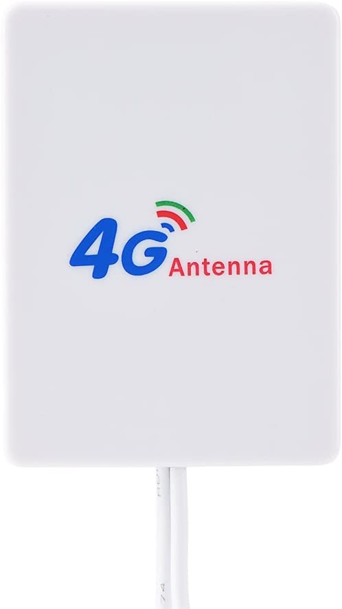 4G/3G LTE Antenna 28dbi High Gain 4G 3G Network Ethernet Outdoor Signal Amplifier for WiFi Router Mobile for Huawei E398/E3276/E392(TS9 Male)
