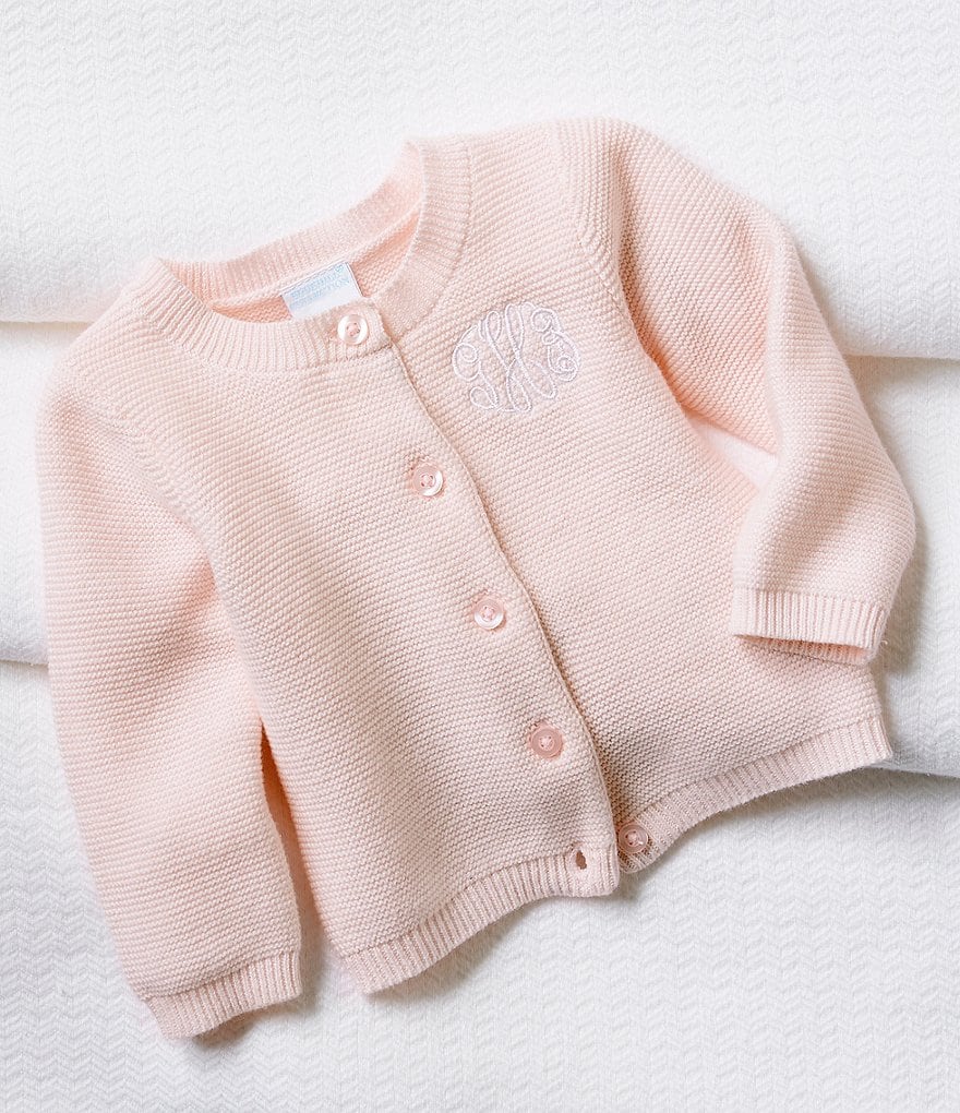 Edgehill Collection Baby Girls Newborn-24 Months Sweater Cardigan