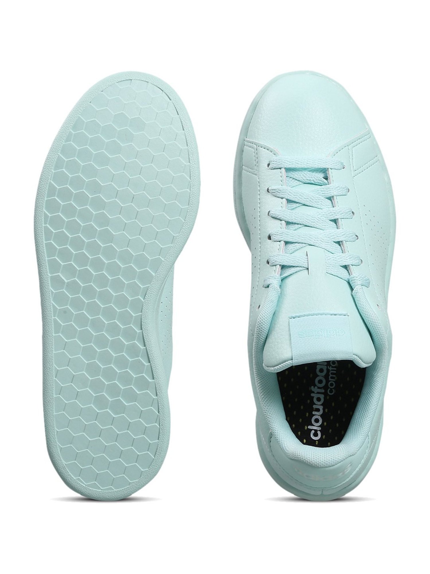 Adidas Women's ADVANTAGE Blue Tennis Shoes