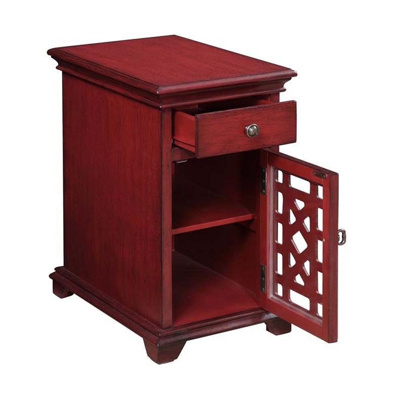 Coast to Coast One Drawer One Door Chairside Cabinet