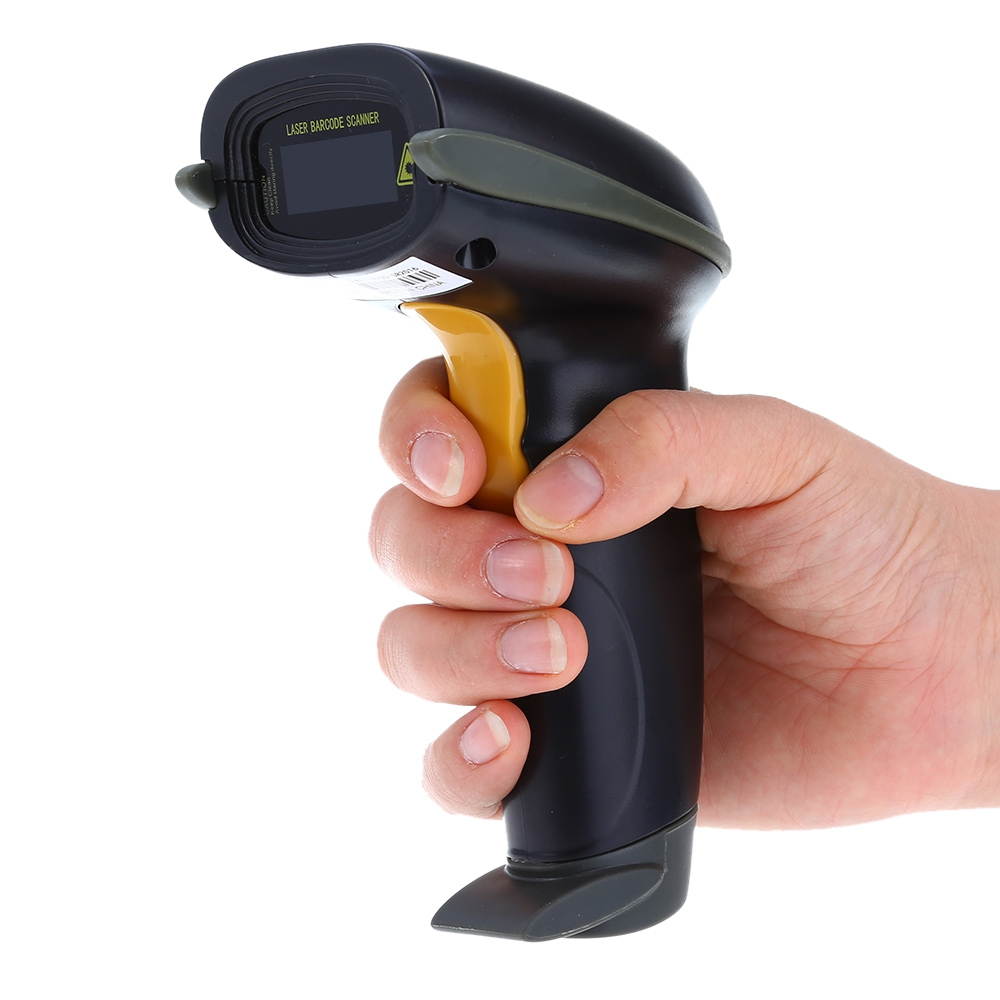 High Quality USB Wireless Bluetooth 2.1 Barcode Reader Scanner Scanning Gun Support Windows / Android / iOS System