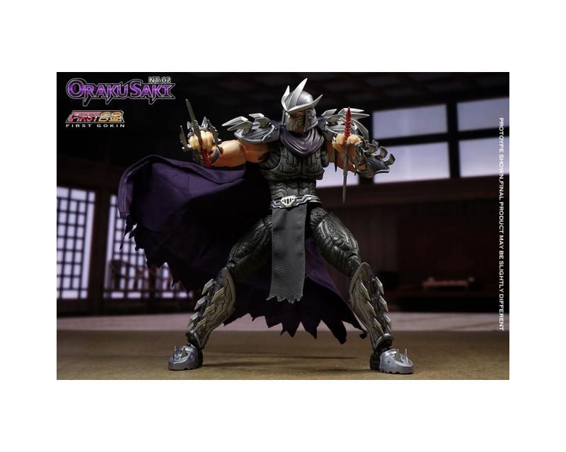 NT02 Oraku Saki Shredder | First Gokin Action figures