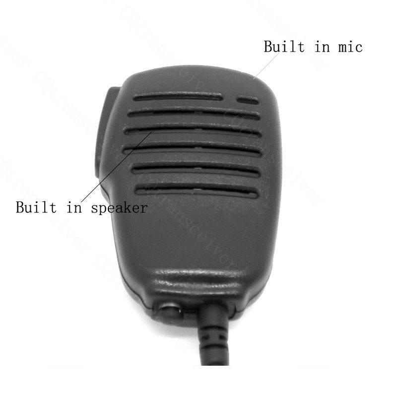 Palm Mic Speaker with Back Clip for Motorola Handheld radio GP328 GP338