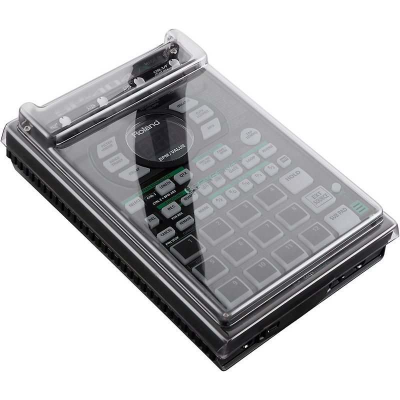 Decksaver Clear Polycarbonate Cover for Roland SP404, SP404A and SP404SX