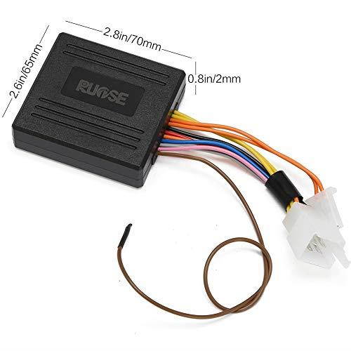 Waterproof Motorcycle Bike AntiTheft Security Burglar Alarm System Remote Control Horn Alarm Warner BiColor