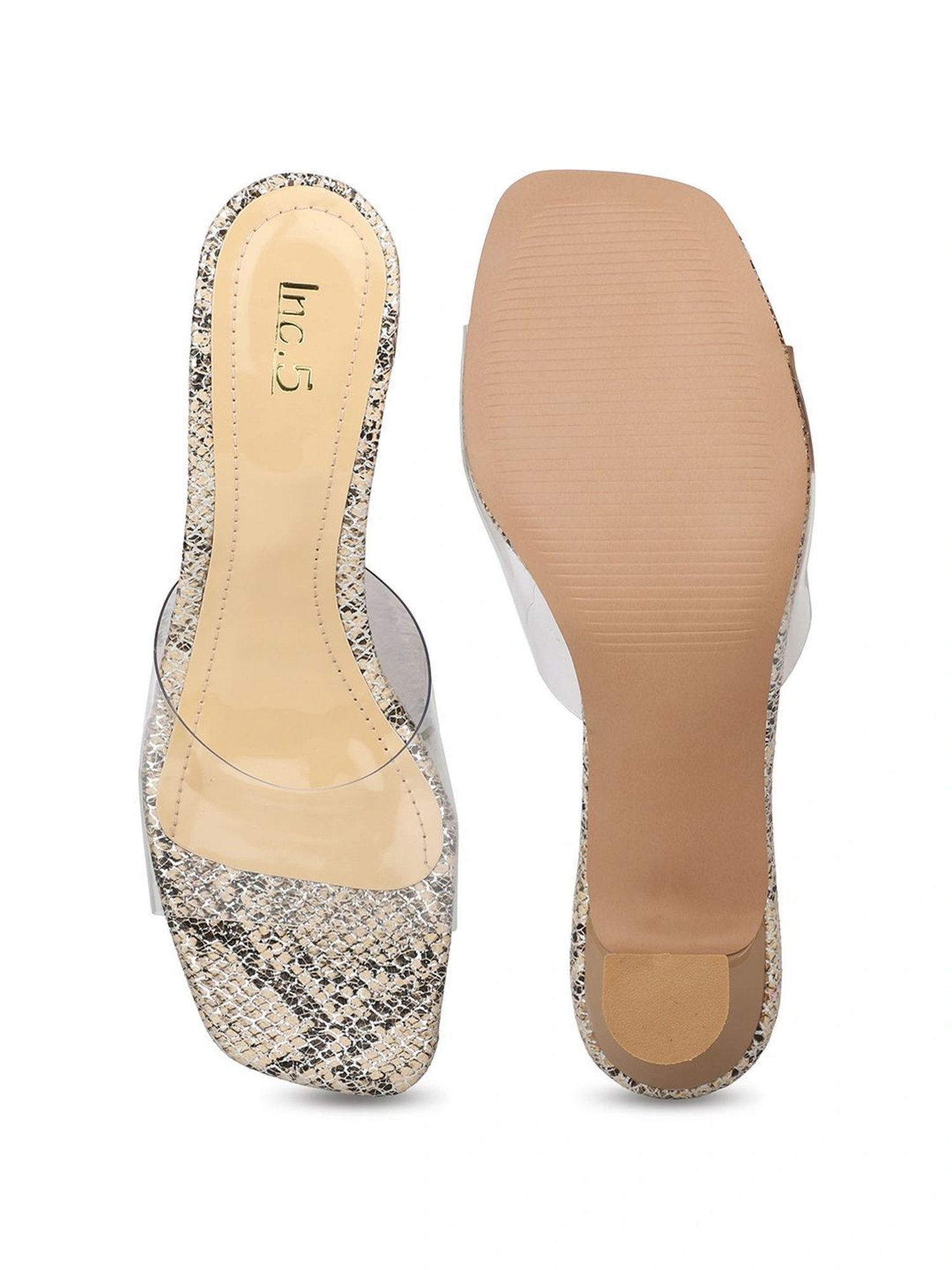 Inc.5 Women's Beige Casual Stilettos