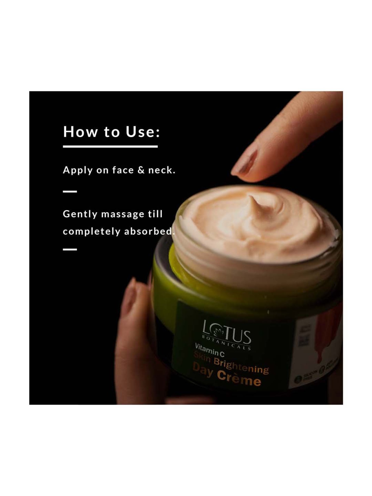 Lotus Botanicals Vitamin C Skin Brightening Day Creme - 50 gm