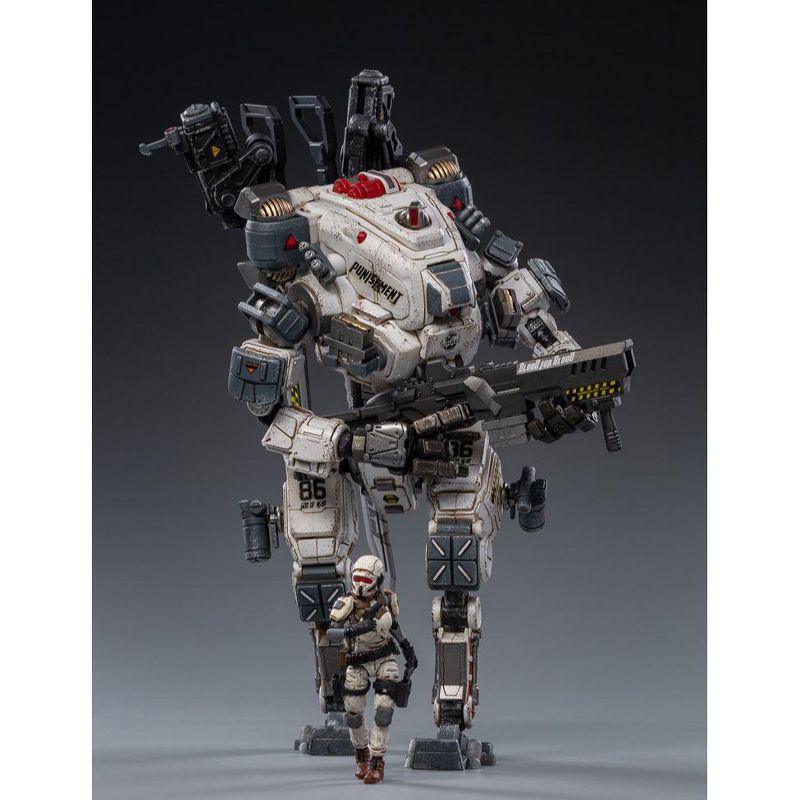 Steelbone Armor JT0593 God of War 86 White Mecha with Pilot | Joy Toy Action figures