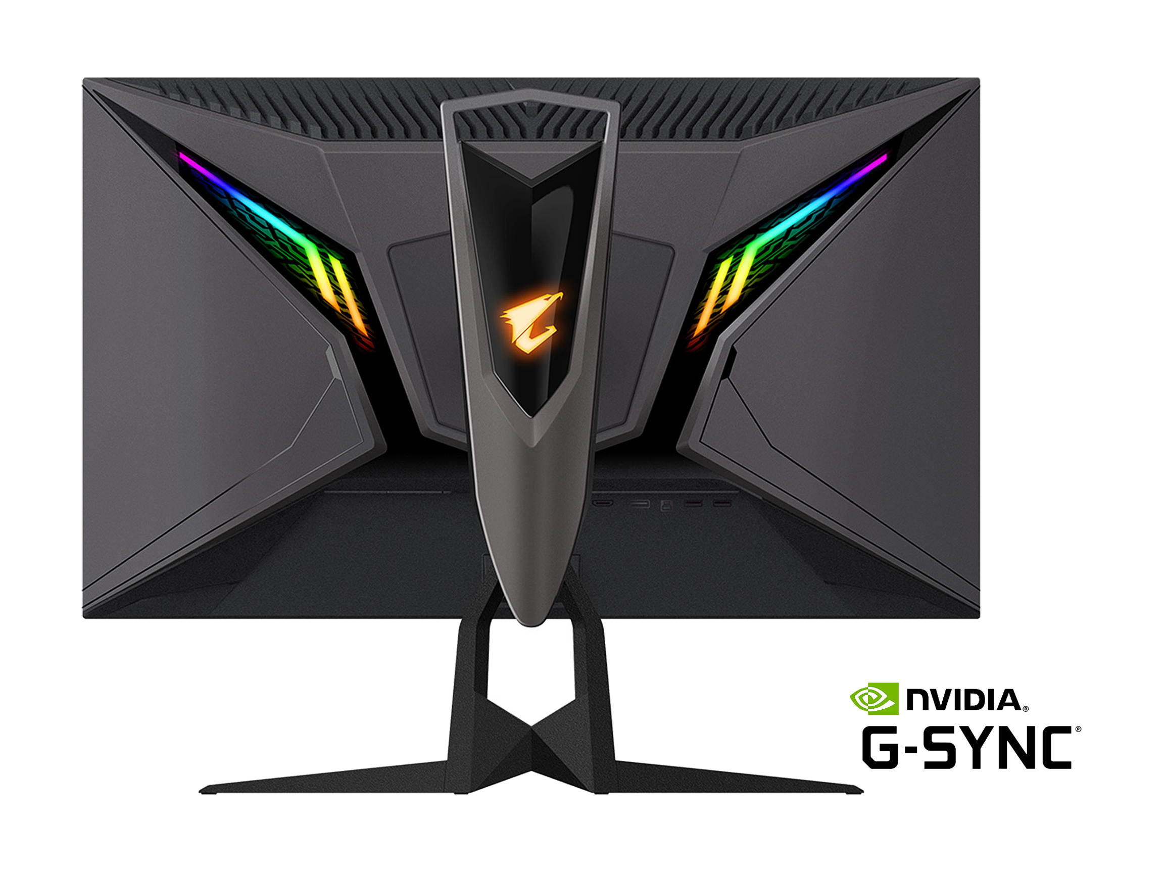 AORUS FI27Q-P 27" 165Hz 1440P HBR3 G-SYNC Compatible IPS Gaming Monitor, Built-in ANC, 2k Display, 1 ms Response Time, HDR, 95% DCI-P3, 1x Display Port 1.4, 2x HDMI 2.0, 2x USB 3.0