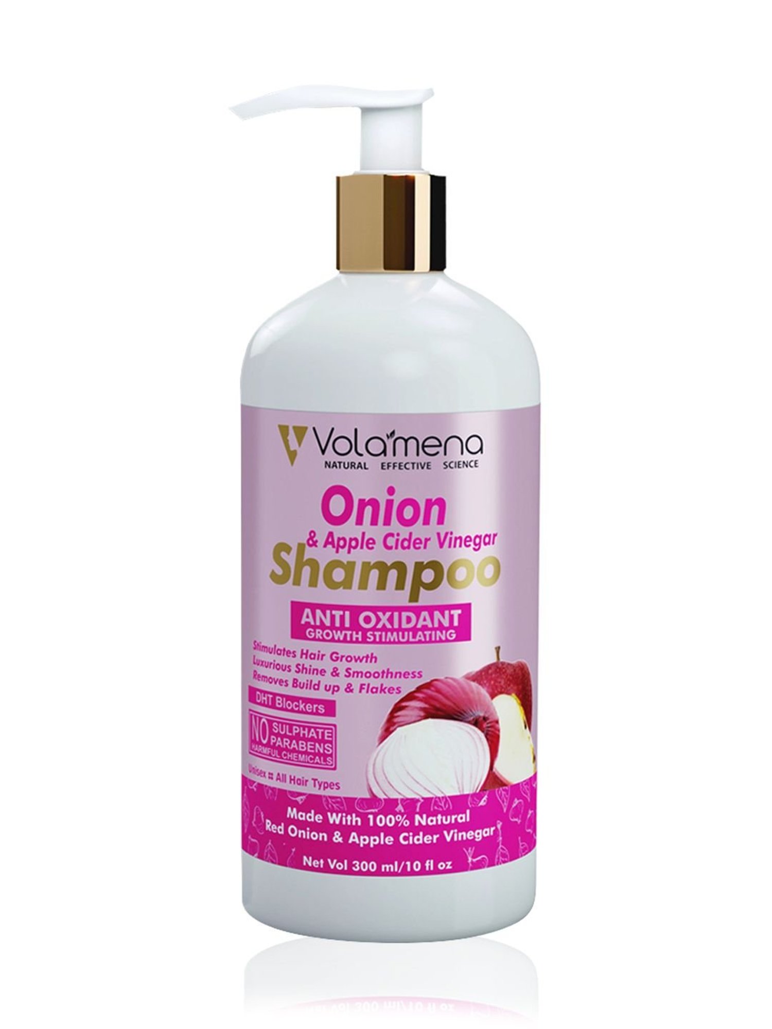 Volamena Onion Apple Cider Vinegar Shampoo - 300 ml