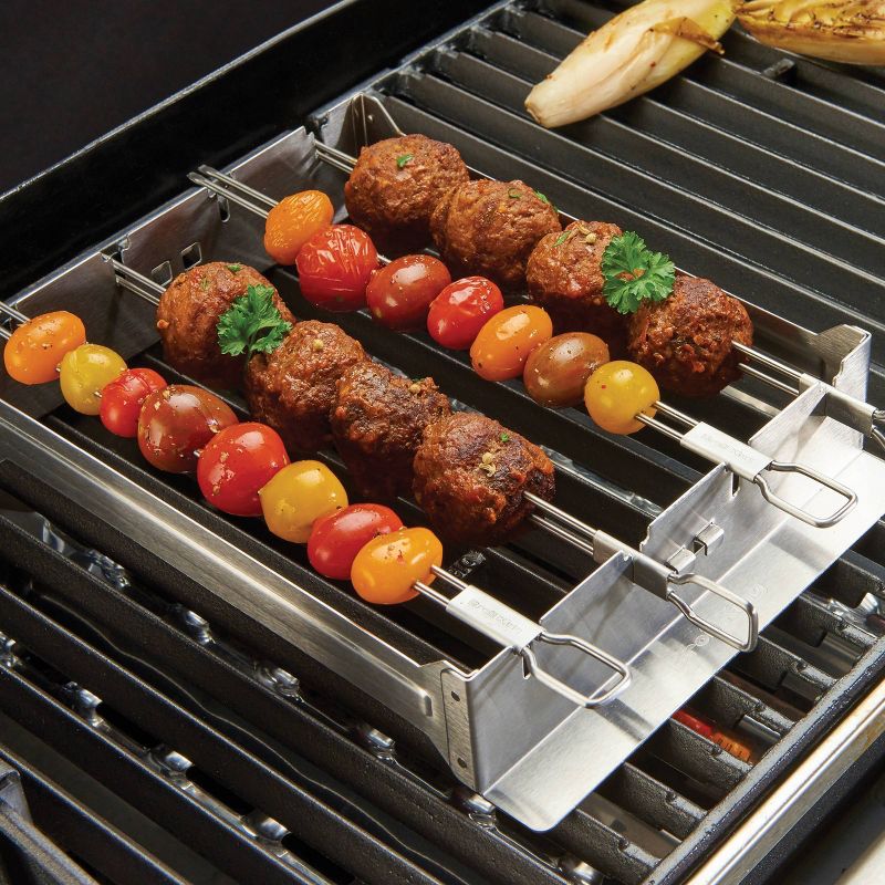 Cast Iron Fish Grill Pan Gray - Outset