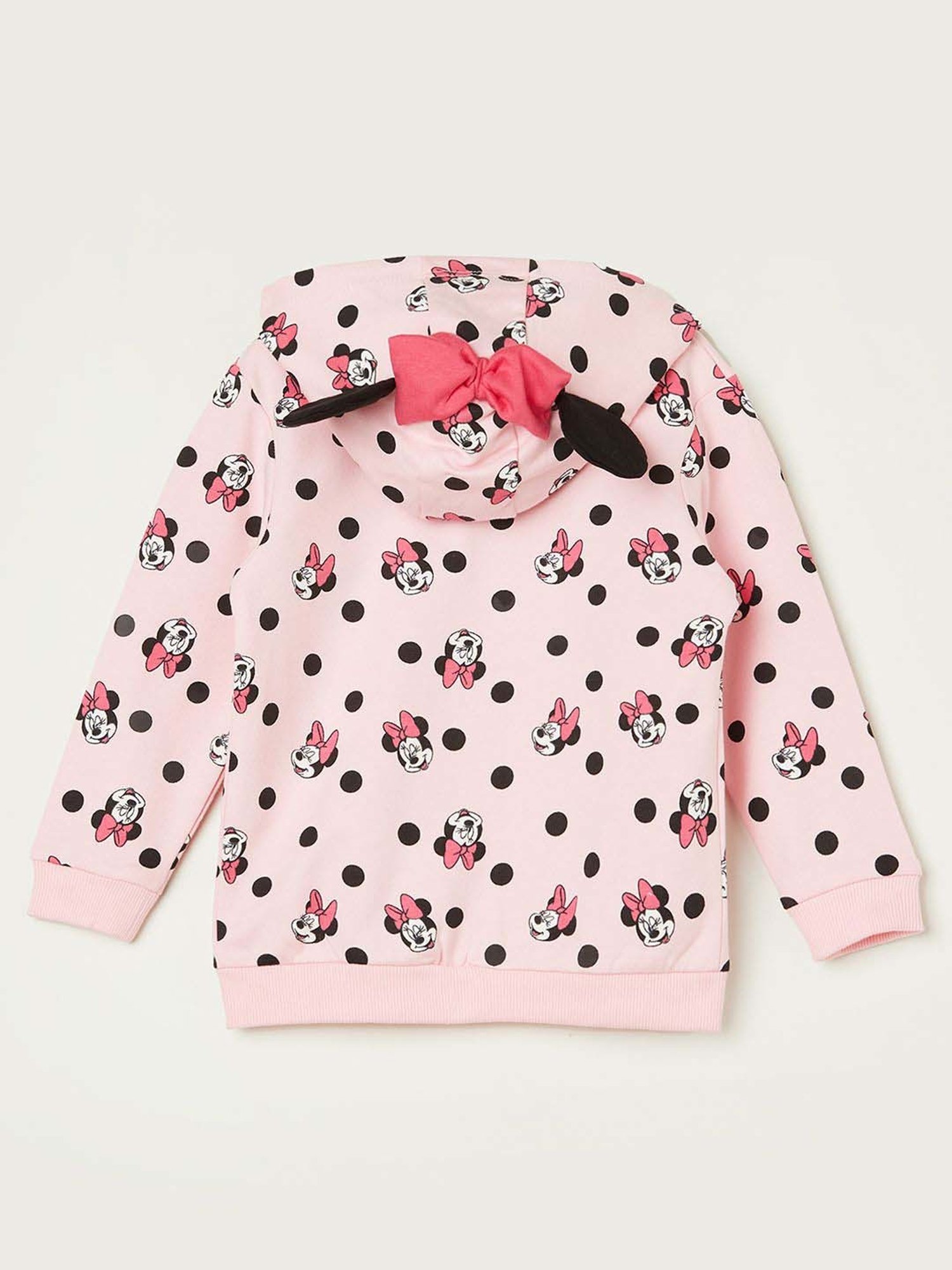 Nino Bambino Kids Red & Pink Printed Full Sleeves Jacket