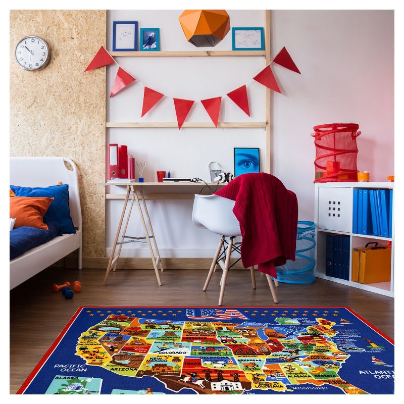 Smithsonian United States of America Rug (5'x7')